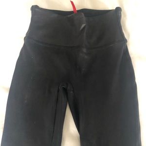 Faux Leather Spanx leggings